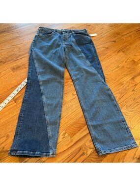 PILCRO WOMENS 31 TALL ANTHROPOLOGY JEANS NEW BUTTON FLY